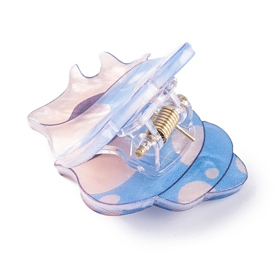 Cute Mini Conch Acrylic Claw Hair Clips LS-PHAR-A012-05D-1