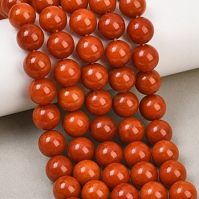 Dyed Natural White Jade Beads Strands GG-CBAD029-A03-10mm-1