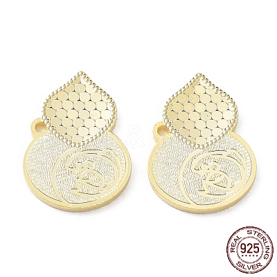 925 Sterling Silver Pendants STER-C003-11G-1
