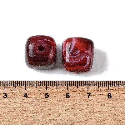Opaque Acrylic Beads OACR-D320-01D-1