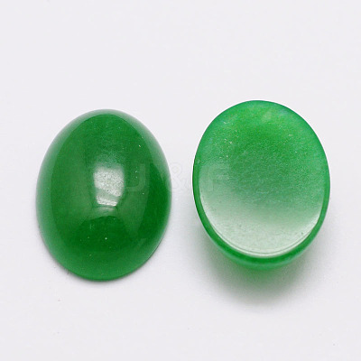 Oval Natural Malaysia Jade Cabochons X-G-K020-18x13mm-11-1