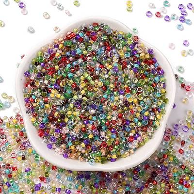 Glass Cylinder Beads SEED-L011-11B-01-1