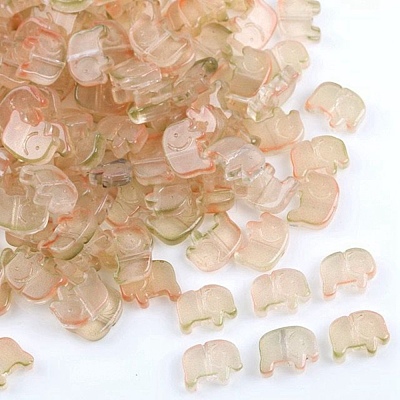 Handmade Lampwork Beads LAMP-WH0001-08E-1