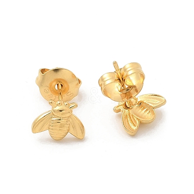 304 Stainless Steel Stud Earrings for Women LS-STAS-Z117-15G-02-1