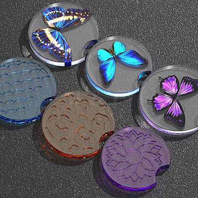 DIY Cup Mat Silicone Molds DIY-B035-12-1