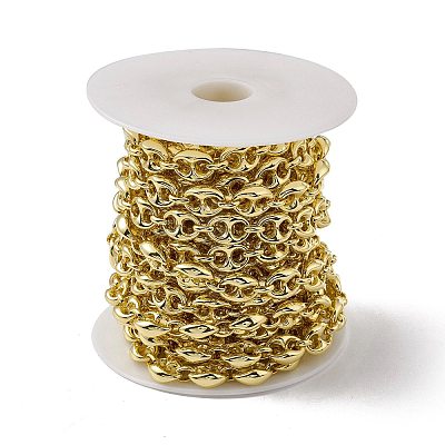 Brass Coffee Bean Chains CHC-P010-01G-1
