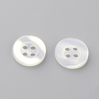 4-Hole Plastic Buttons BUTT-S020-11-18mm-1