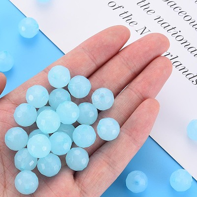 Imitation Jelly Acrylic Beads MACR-S373-97B-E08-1