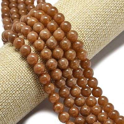 Natural Malaysia Jade Beads Strands G-L645-A01-8mm-29-1