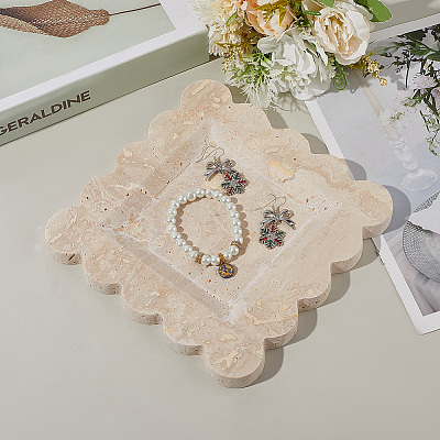 Marble Jewelry Plates AJEW-WH20020-239A-1