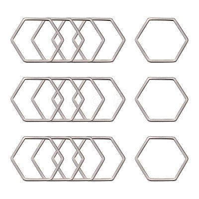 Tarnish Resistant 304 Stainless Steel Linking Ring STAS-S079-25A-1