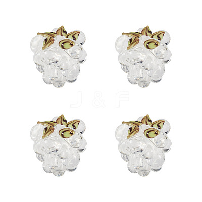 4Pcs Handmade Lampwork Beads LAMP-TA0002-24D-1