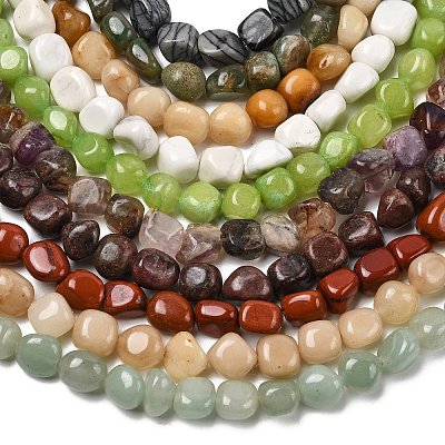 Mixed Gemstone Strands G364-1