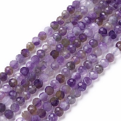 Natural Amethyst Beads Strands G-L581A-001-1