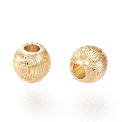 Brass Beads LS-KK-M213-02A-G-1
