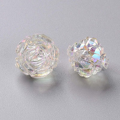 Transparent Acrylic Beads X-TACR-S154-31C-205-1