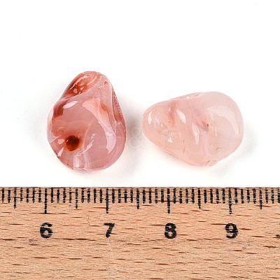 Transparent Acrylic Beads X1-TACR-T028-44A-1