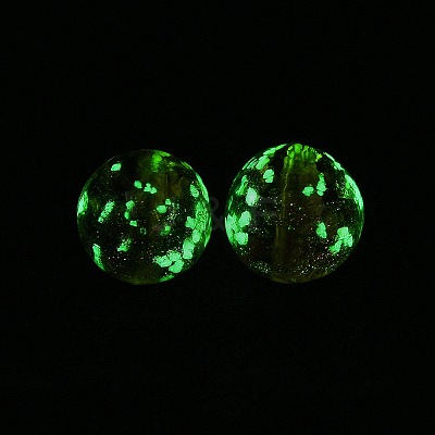 Luminous Handmade Gold Sand Lampwork Beads FIND-TAC0005-35C-02-1