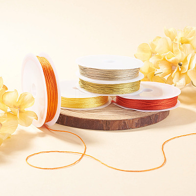 50M 5 Colors 12-Ply Polyester Threads NWIR-TA0001-40D-1