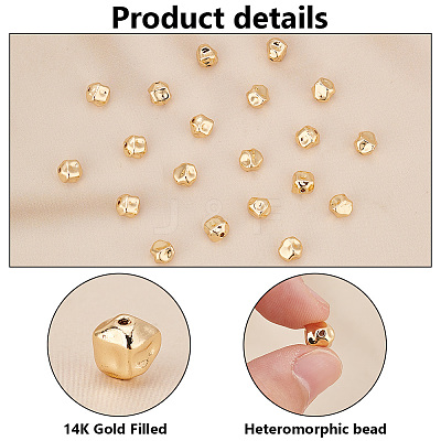 20Pcs Brass Beads FIND-PH0019-98-1