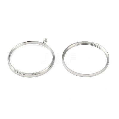 304 Stainless Stee Locket Pendants STAS-S132-16P-07-1