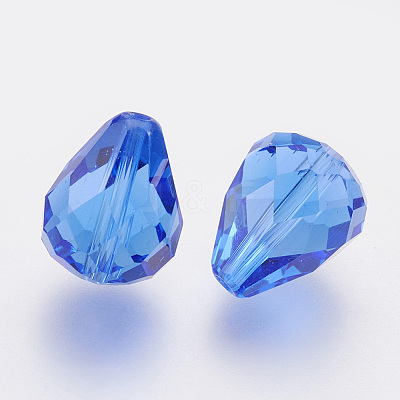 Imitation Austrian Crystal Beads SWAR-F062-12x10mm-13-1