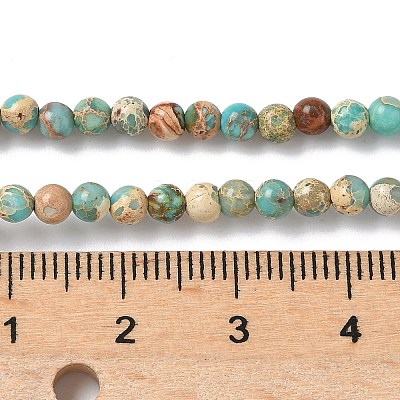 Dyed Natural Regalite/Imperial Jasper/Sea Sediment Jasper Beads Strands G-B124-C05-06-1