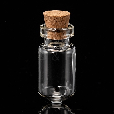 Glass Jar Bead Containers X-CON-Q017-1