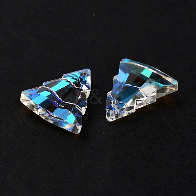 Glass Rhinestone Pendants RGLA-O002-A01-001PS-1