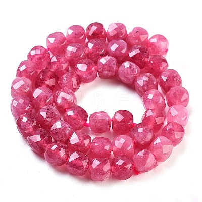 Natural White Jade Beads Strands G-H028-A09-22-1