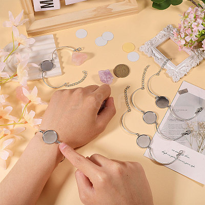 DIY Alloy Bracelet Making Kits DIY-CA0007-61-1