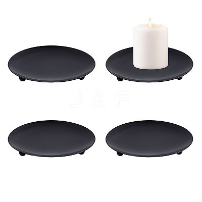 Iron Candle Holder AJEW-WH0696-725-1