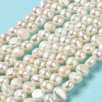 Natural Cultured Freshwater Pearl Beads Strands PEAR-E017-03-1