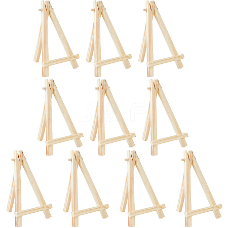 Foldable Wood Triangle Easel WOOD-WH0022-55B-1