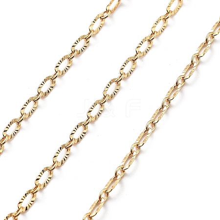 10M Brass Cable Chains CHC-L052-02A-G-1