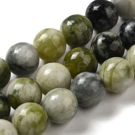 Natural Xiuyu Jade Beads Strands G-H298-A08-04-1