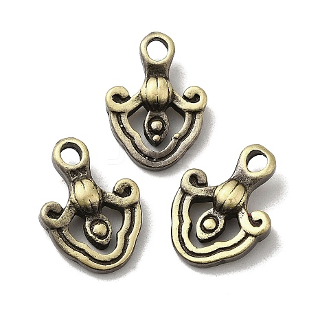 Tibetan Style Rack Plating Brass Pendants KK-Q805-44AB-1
