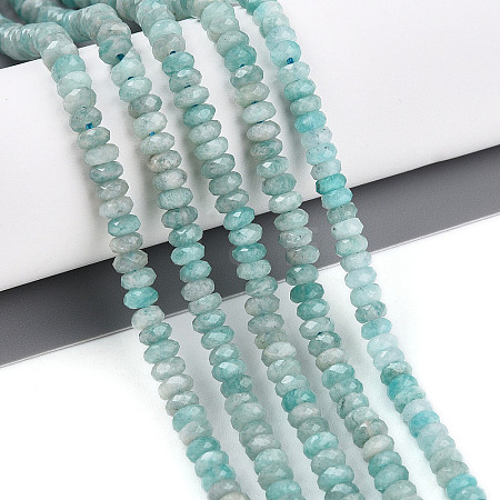 Natural Amazonite Beads Strands G-T141-36-1