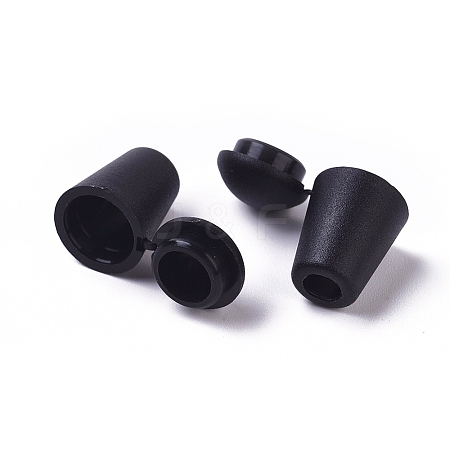 Plastic Detachable Bell Stopper Cord Ends LS-KY-G010-09-1