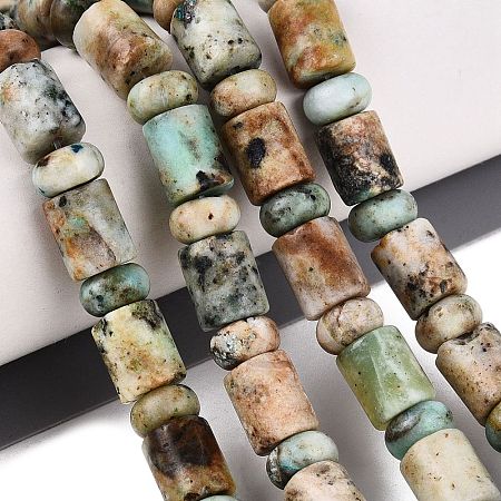 Natural Chrysocolla and Lapis Lazuli Beads Strands G-Q616-09I-1