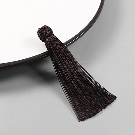 Polyester Tassel Pendants FIND-U022-18C-1