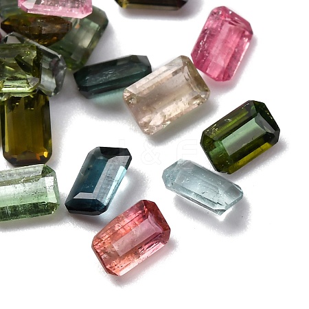 Faceted Natural Tourmaline Cabochons G-I295-05C-13A-1