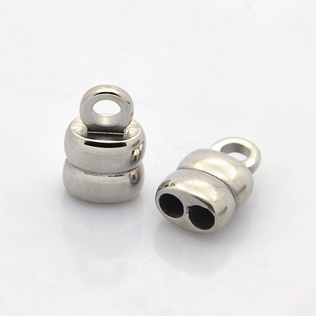 304 Stainless Steel Cord Ends STAS-N034-13-1