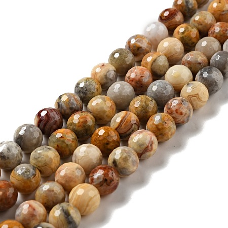 Natural Crazy Lace Agate Beads Strands G-E571-36C-1