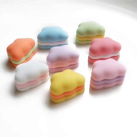 3D Cloud Resin Cabochons PW-WGD8615-09-1