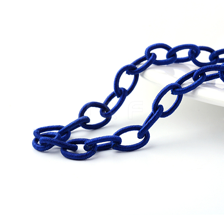 Handmade Nylon Cable Chains Loop NWIR-R034-08-1