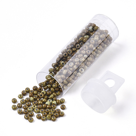 Czech Glass Beads SEED-R047-B-39000-1