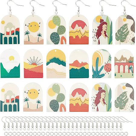 DIY Dangle Earring Making Kits DIY-NB0005-18-1
