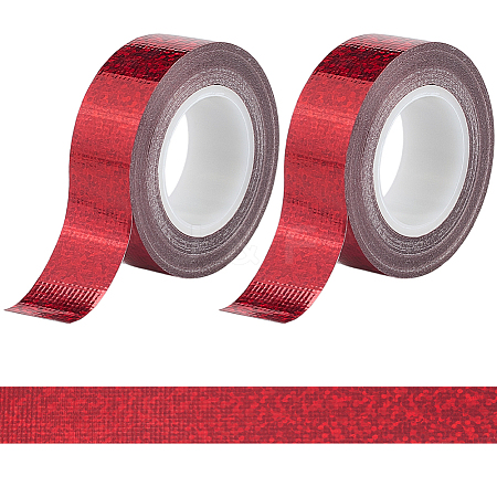 DIY Scrapbook Decorative Laser Paper Tapes DIY-WH20001-98A-1