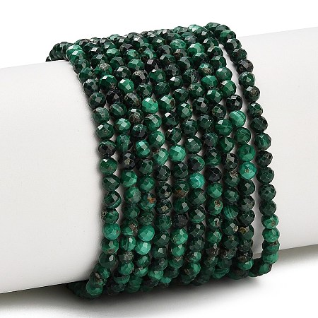 Natural Malachite Beads Strands G-C262-A02-3mm-1
